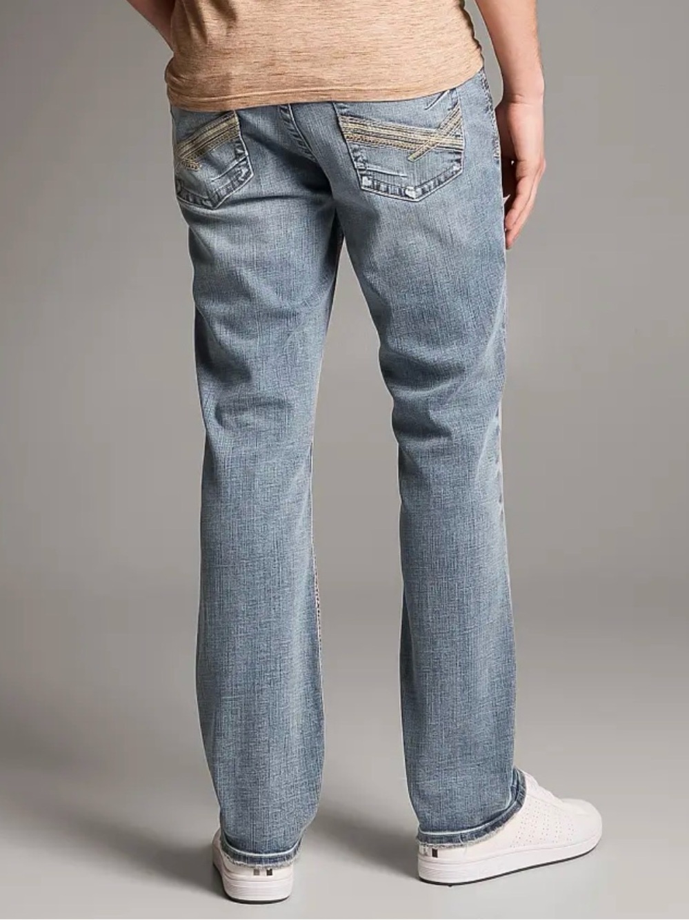 BKE Light Wash Straight Men's Jeans